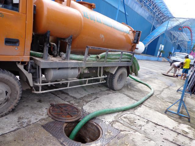 Quy trình thông hút bể phốt