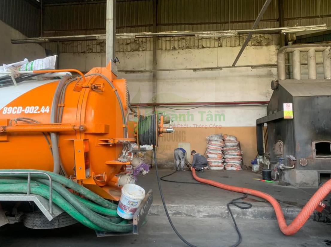 Hút bể phốt giá rẻ Hà Nam